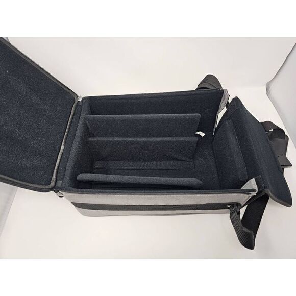 VINTAGE YAMAHA MIDI GRAND PIANO ACCESSORIES ADJUSTABLE SEMI HARD CASE 10" X 14" - Picture 7 of 7